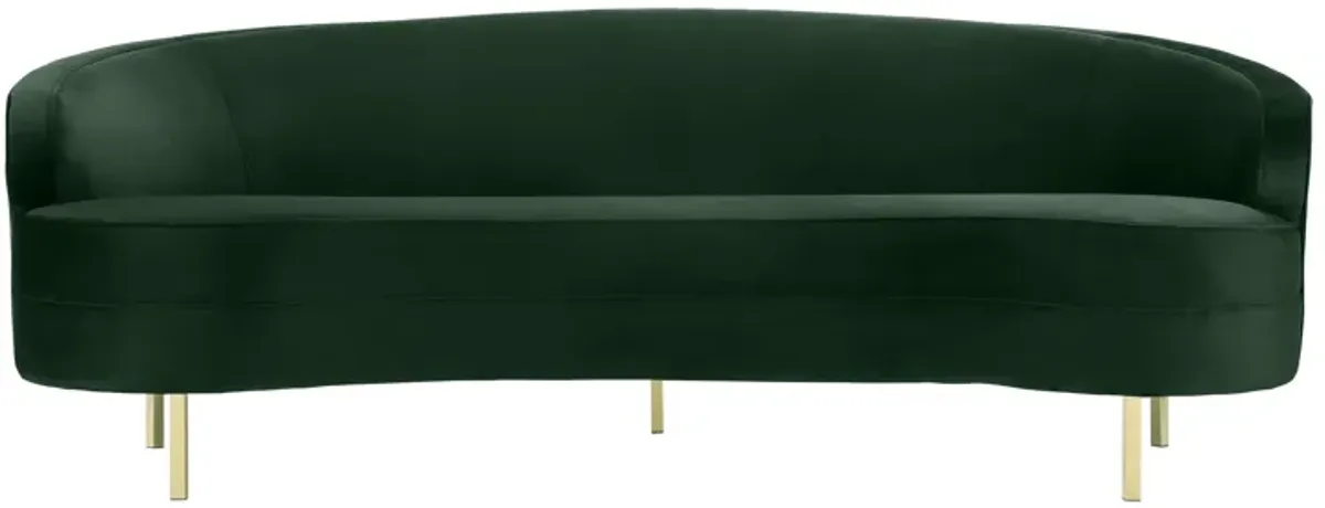 Baila Forest Green Velvet Sofa