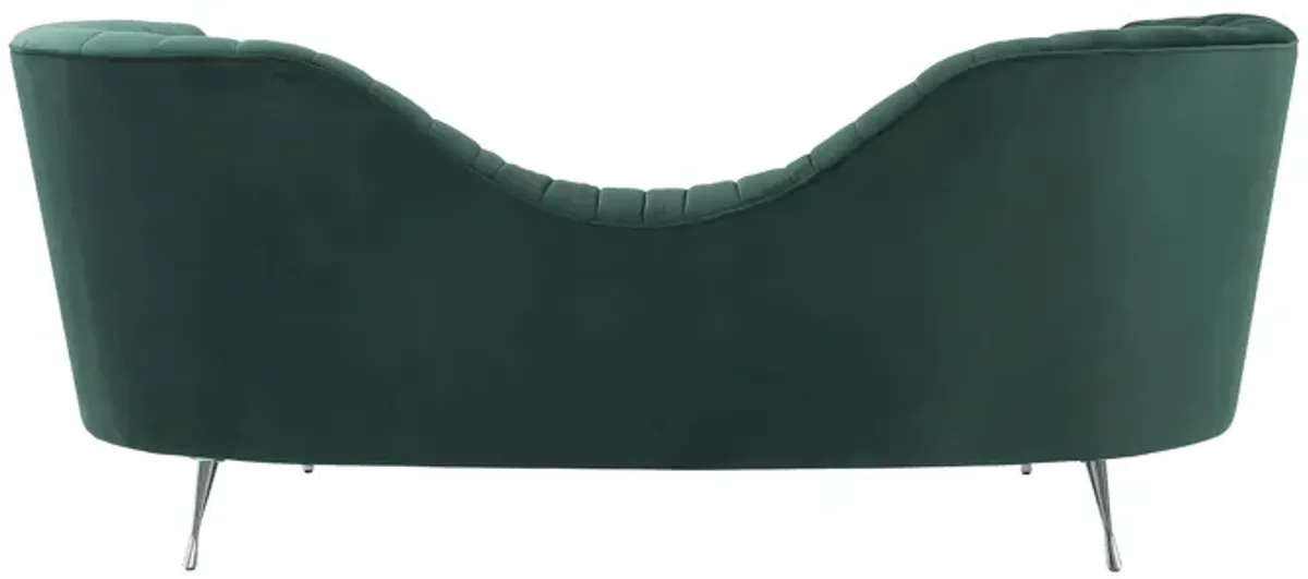 Eva Forest Green Velvet Sofa