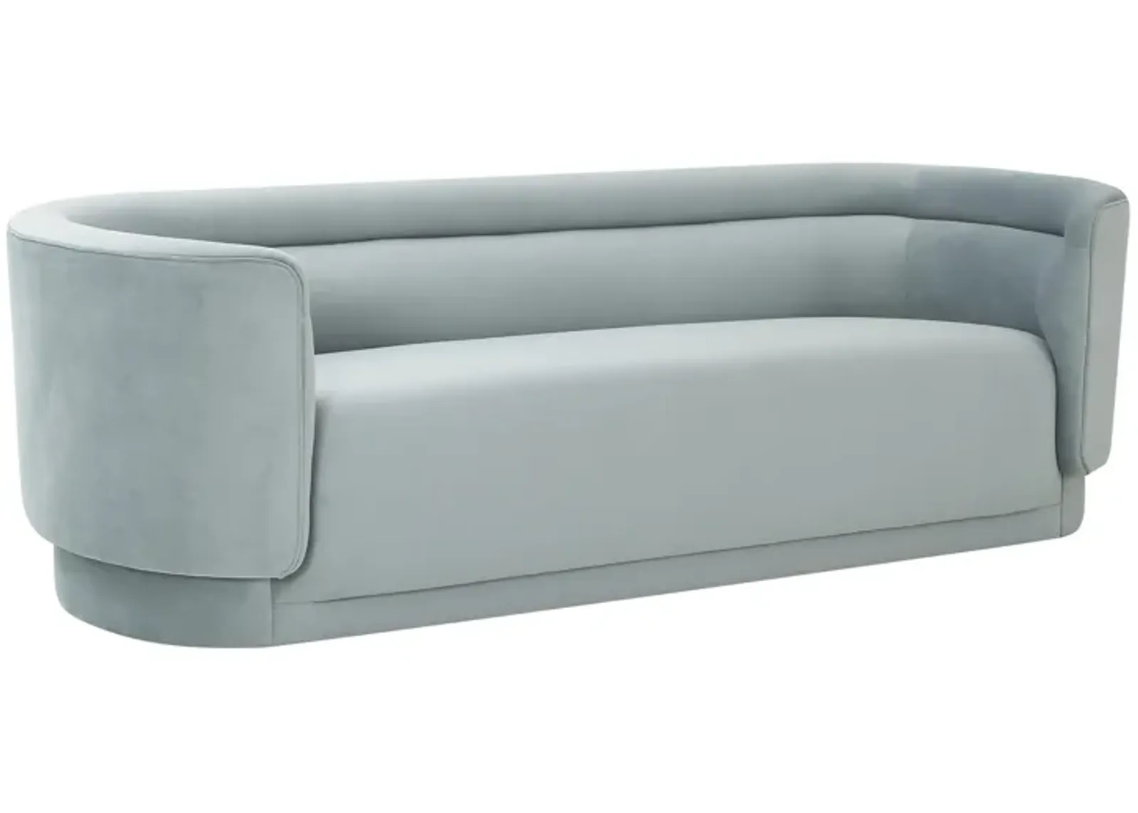 Macie Sea Blue Velvet Sofa