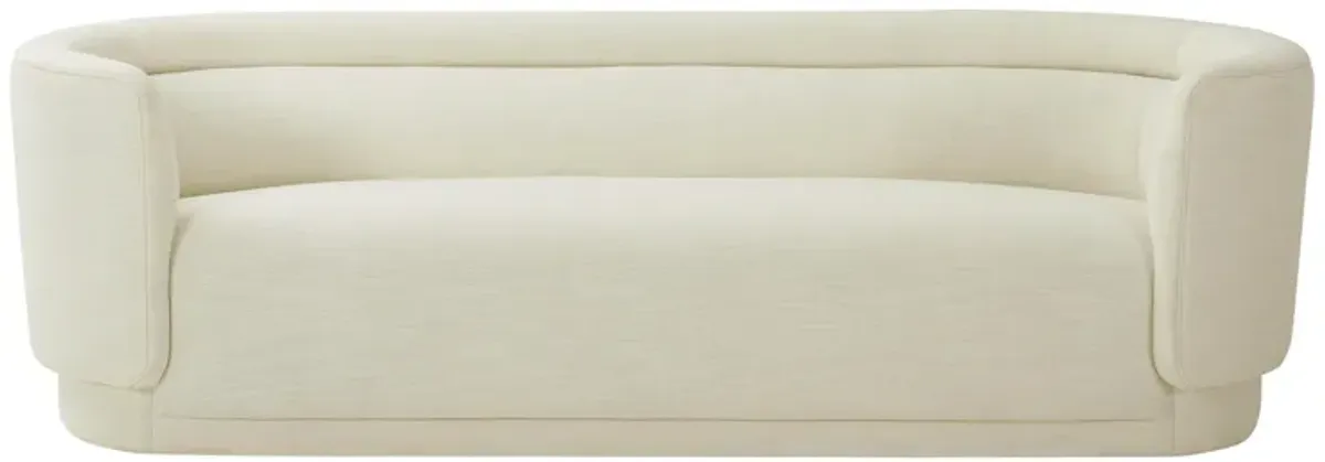 Macie Cream Linen Sofa