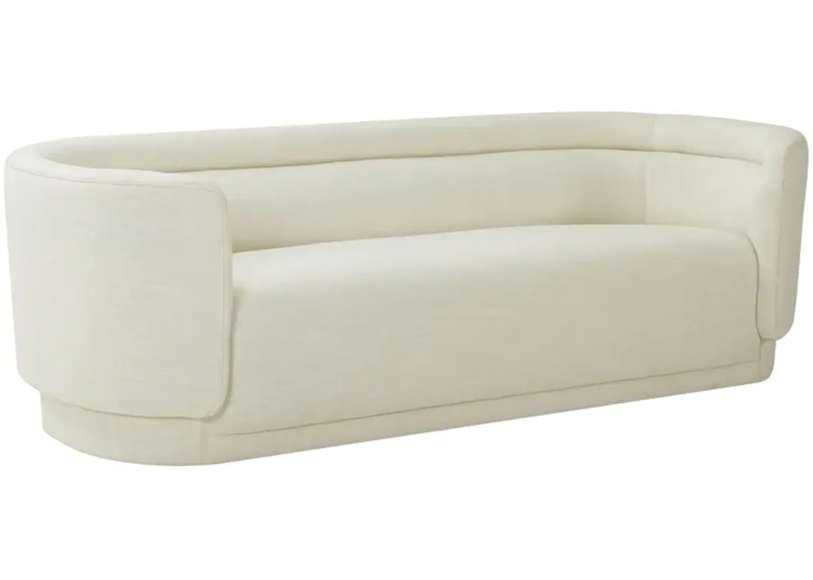 Macie Cream Linen Sofa