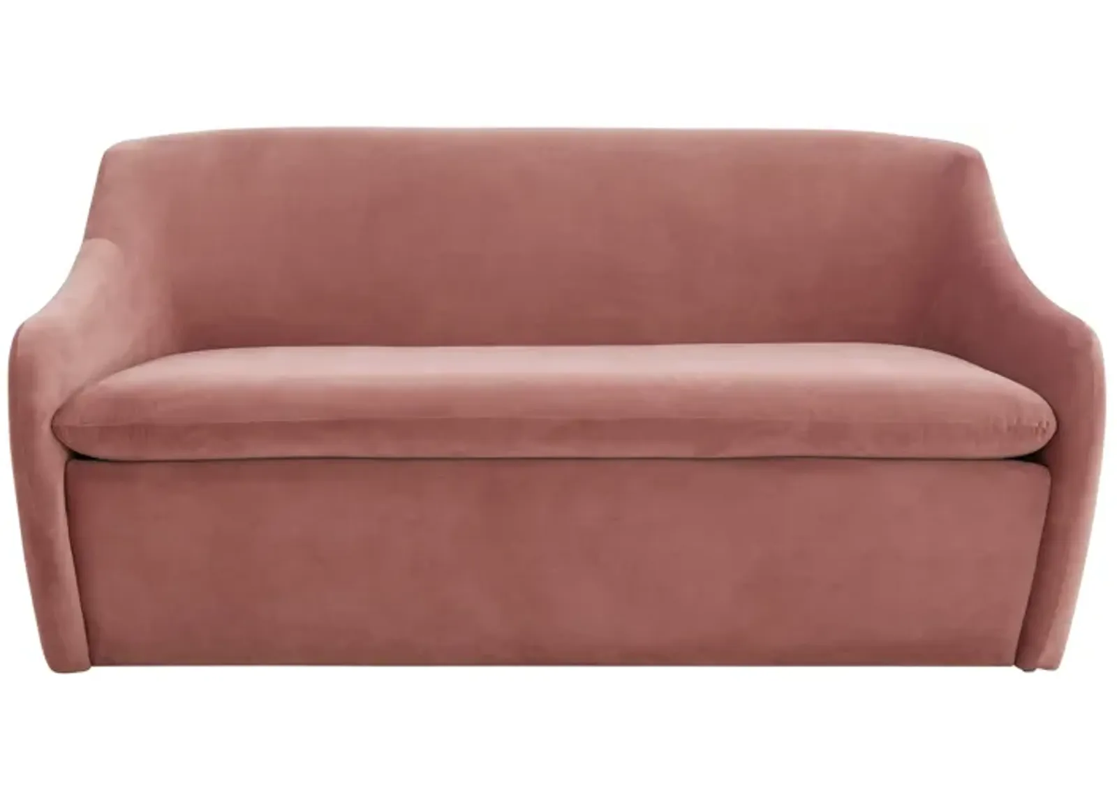 Cellia Mauve Velvet Loveseat