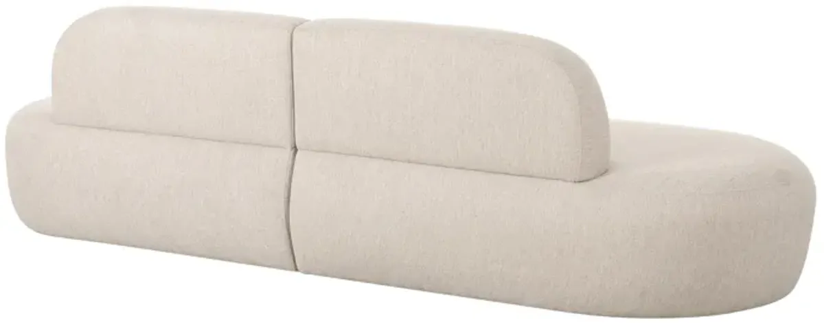 Broohah Beige Linen Sofa