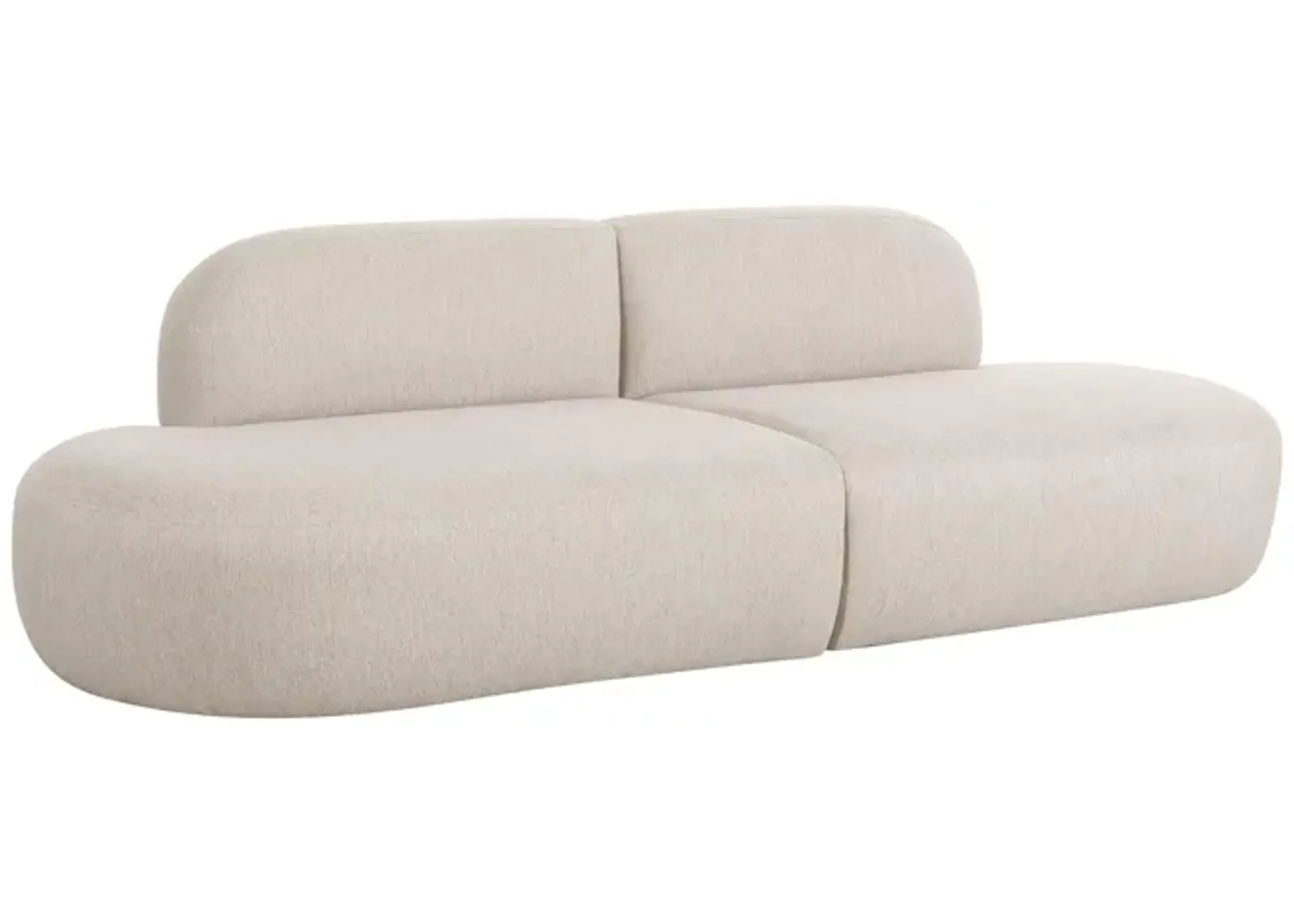 Broohah Beige Linen Sofa