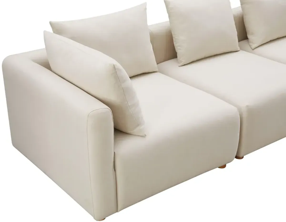 Hangover Cream Performance Linen Sofa