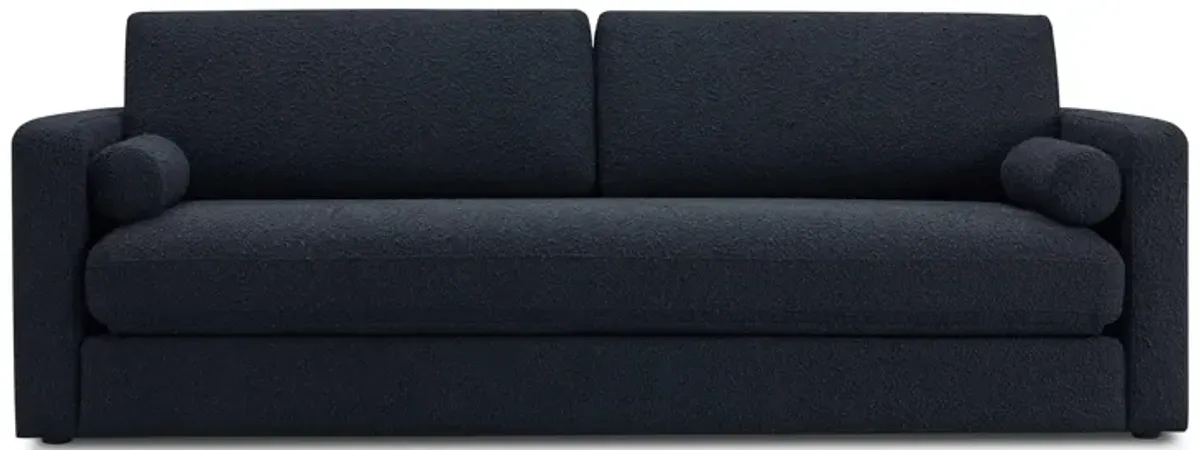 Ryan Black Boucle Sofa Bed