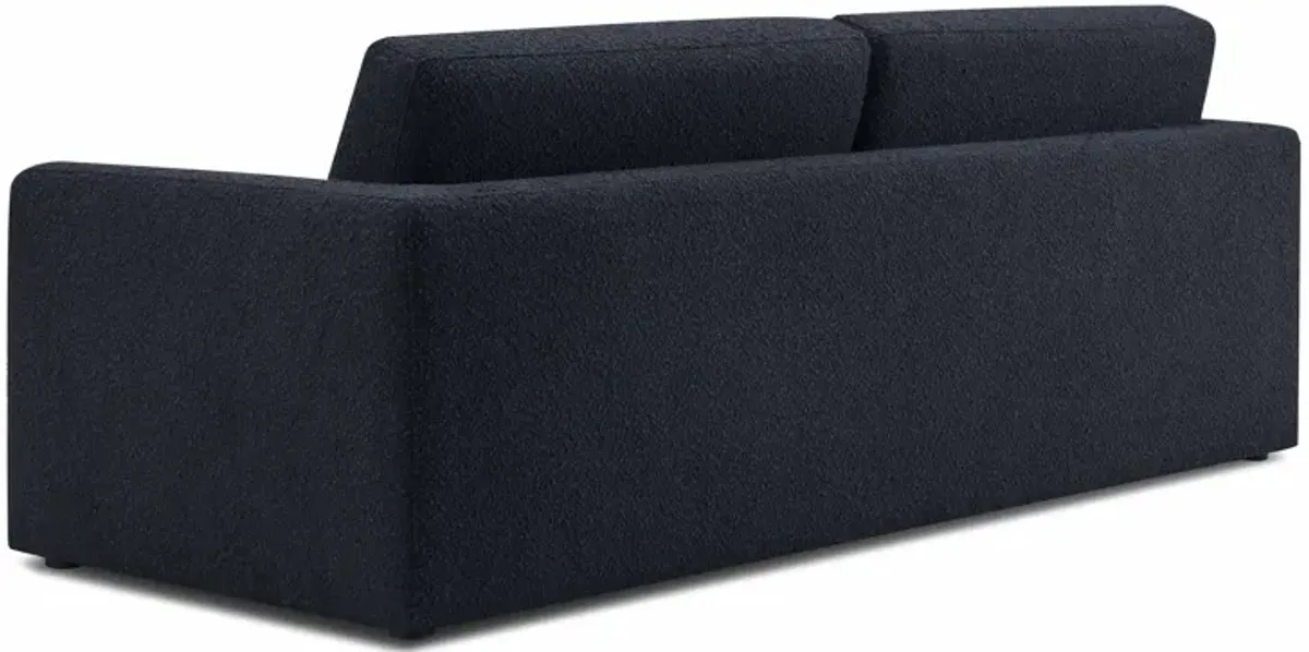 Ryan Black Boucle Sofa Bed