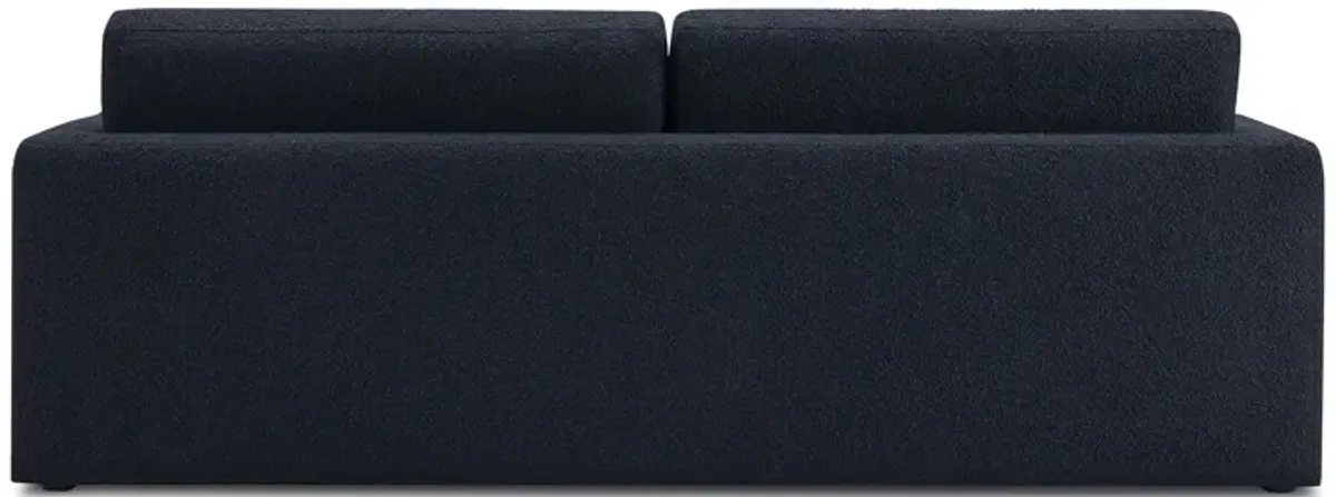 Ryan Black Boucle Sofa Bed