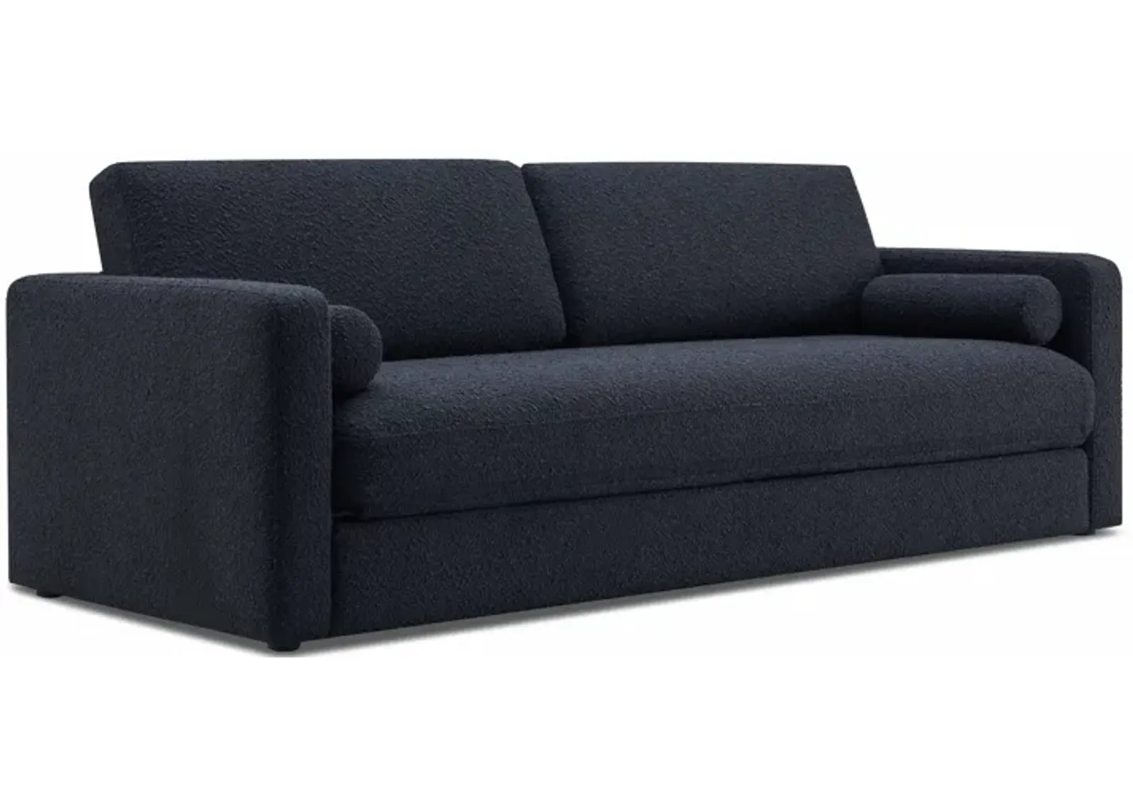 Ryan Black Boucle Sofa Bed