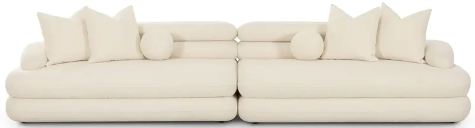 Lulu Cream Boucle Modular Sofa