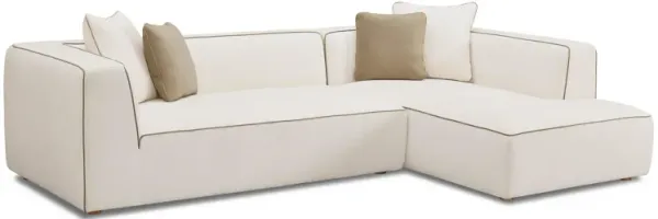 Tristine Cream Linen RAF Sectional