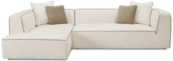 Tristine Cream Linen LAF Sectional