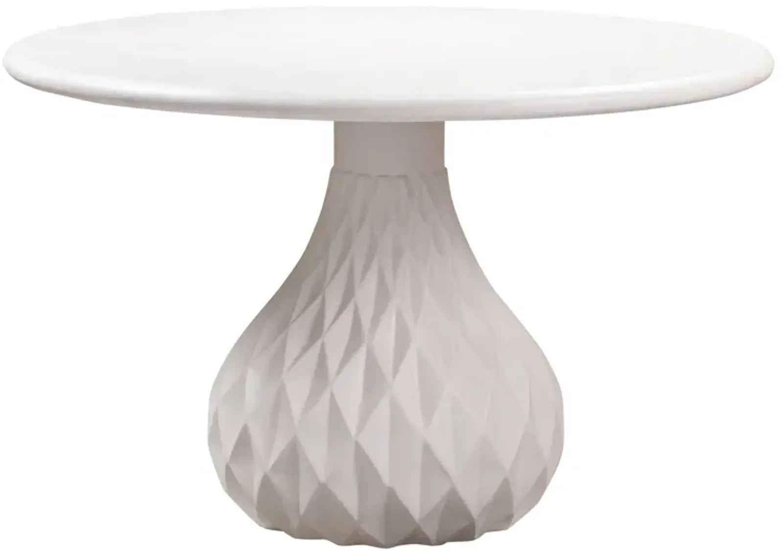 Tulum Ivory Concrete Dining Table