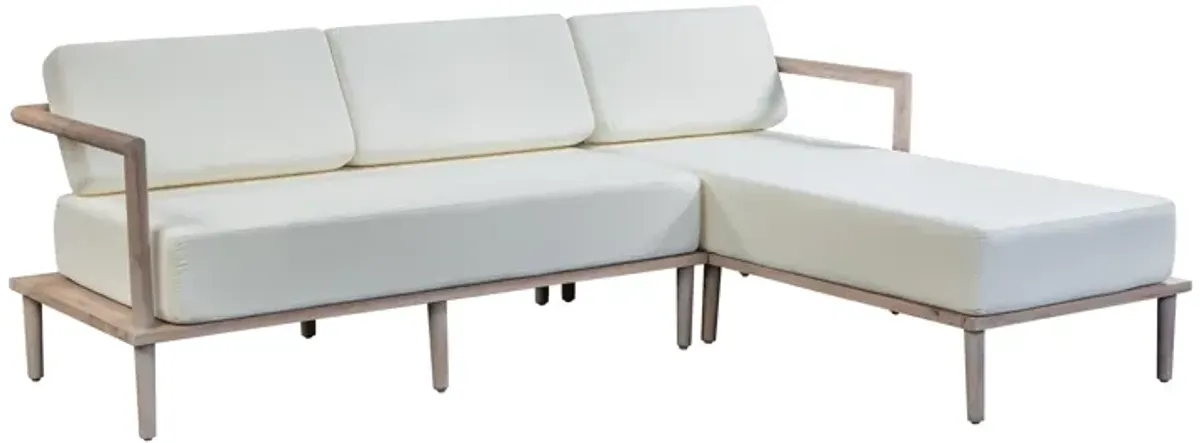 Emerson Cream Outdoor Sectional - RAF