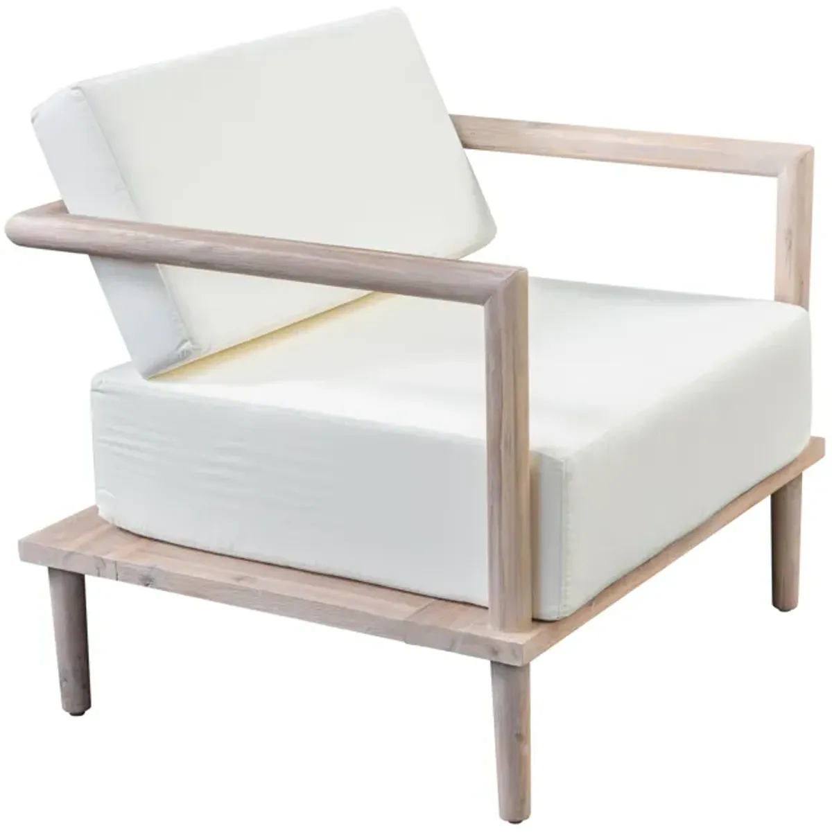 Emerson Cream Outdoor Lounge Chair