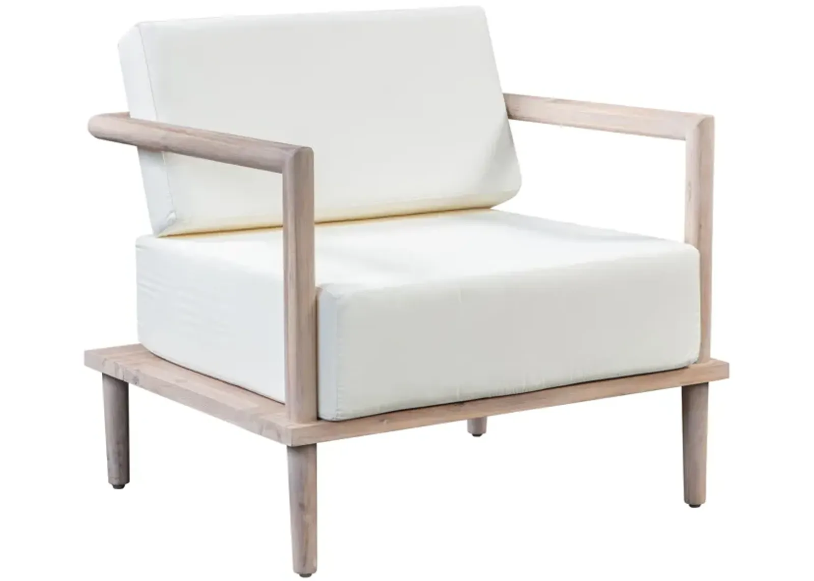 Emerson Cream Outdoor Lounge Chair