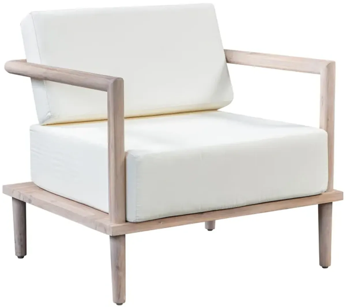 Emerson Cream Outdoor Lounge Chair