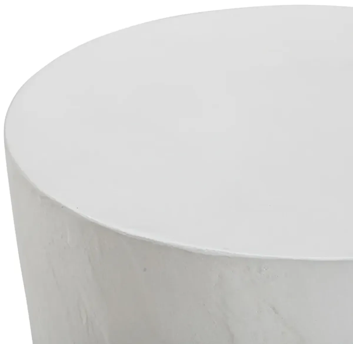 Margot Light Grey Faux Plaster Indoor / Outdoor Concrete Stool