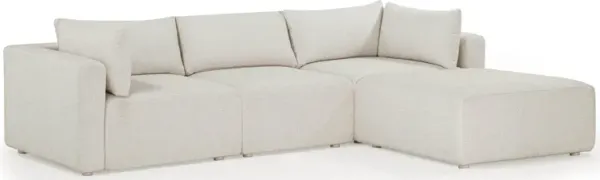 Hangover Cream Outdoor Modular Sectional