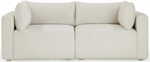 Hangover Cream Outdoor Modular Loveseat