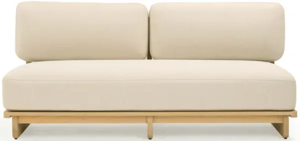 Reavan Cream Outdoor Lounge Sofa