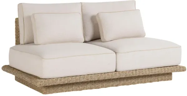 Mora Cream Outdoor 65" Sofa
