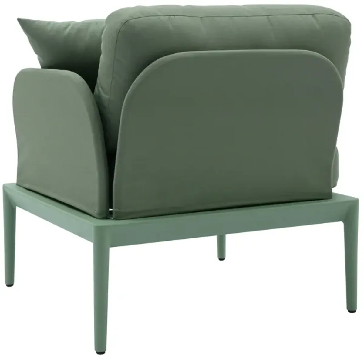 Kapri Moss Green Modular Outdoor RAF Corner Seat