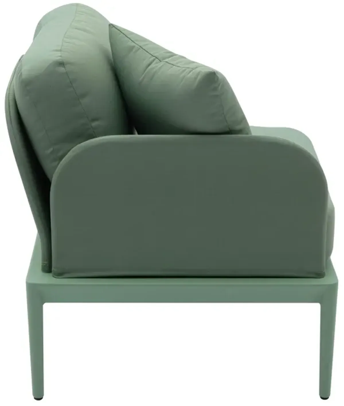 Kapri Moss Green Modular Outdoor LAF Corner Seat