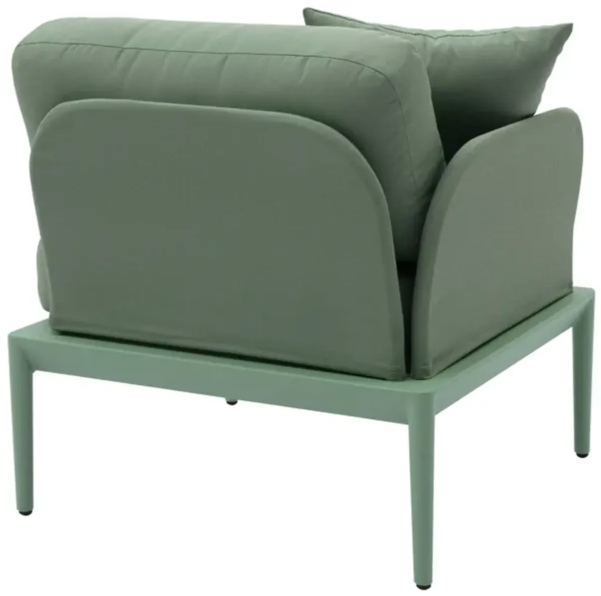 Kapri Moss Green Modular Outdoor LAF Corner Seat