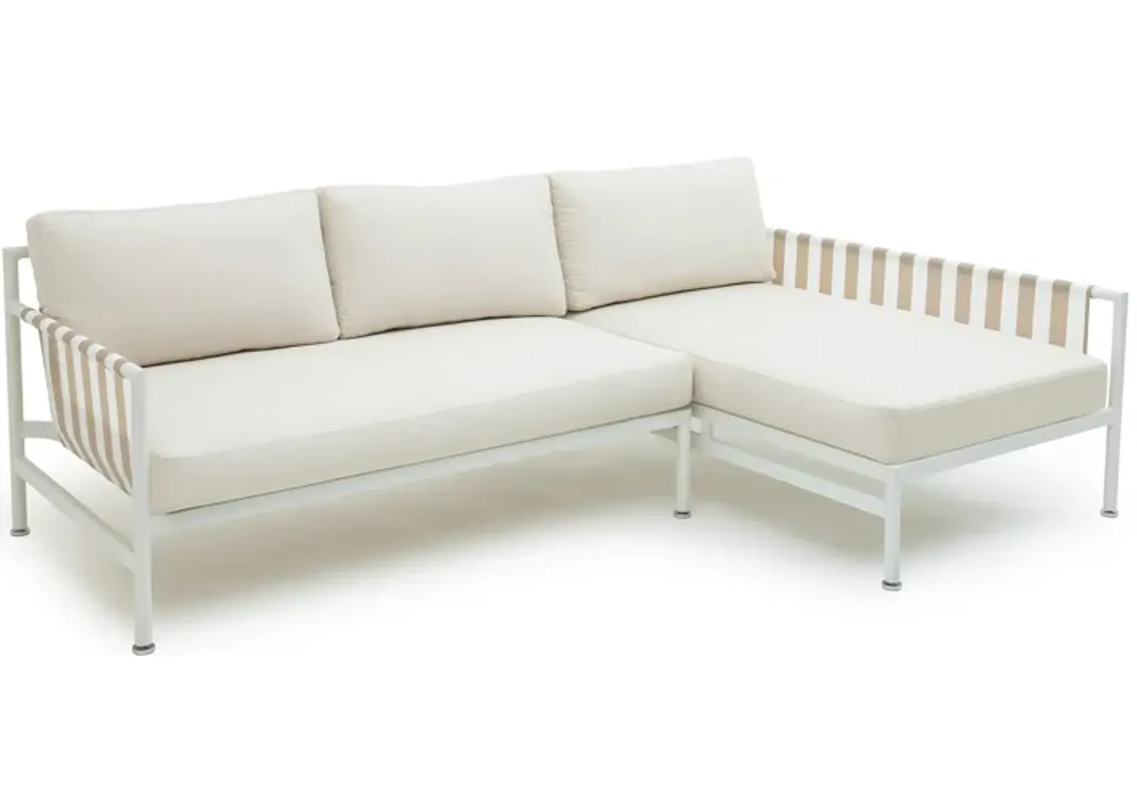 Dunes Cream Outdoor Sectional - RAF