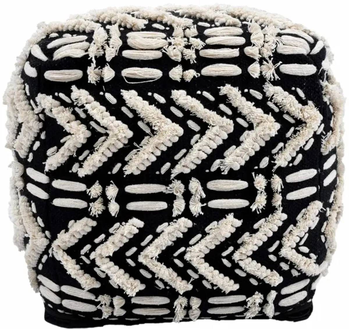 Mariel Cotton Pouf