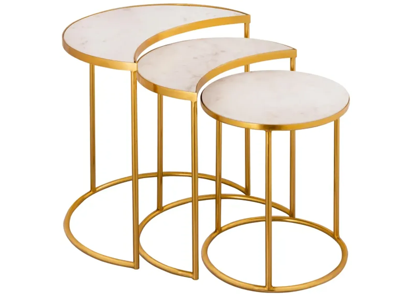 Crescent Nesting Tables