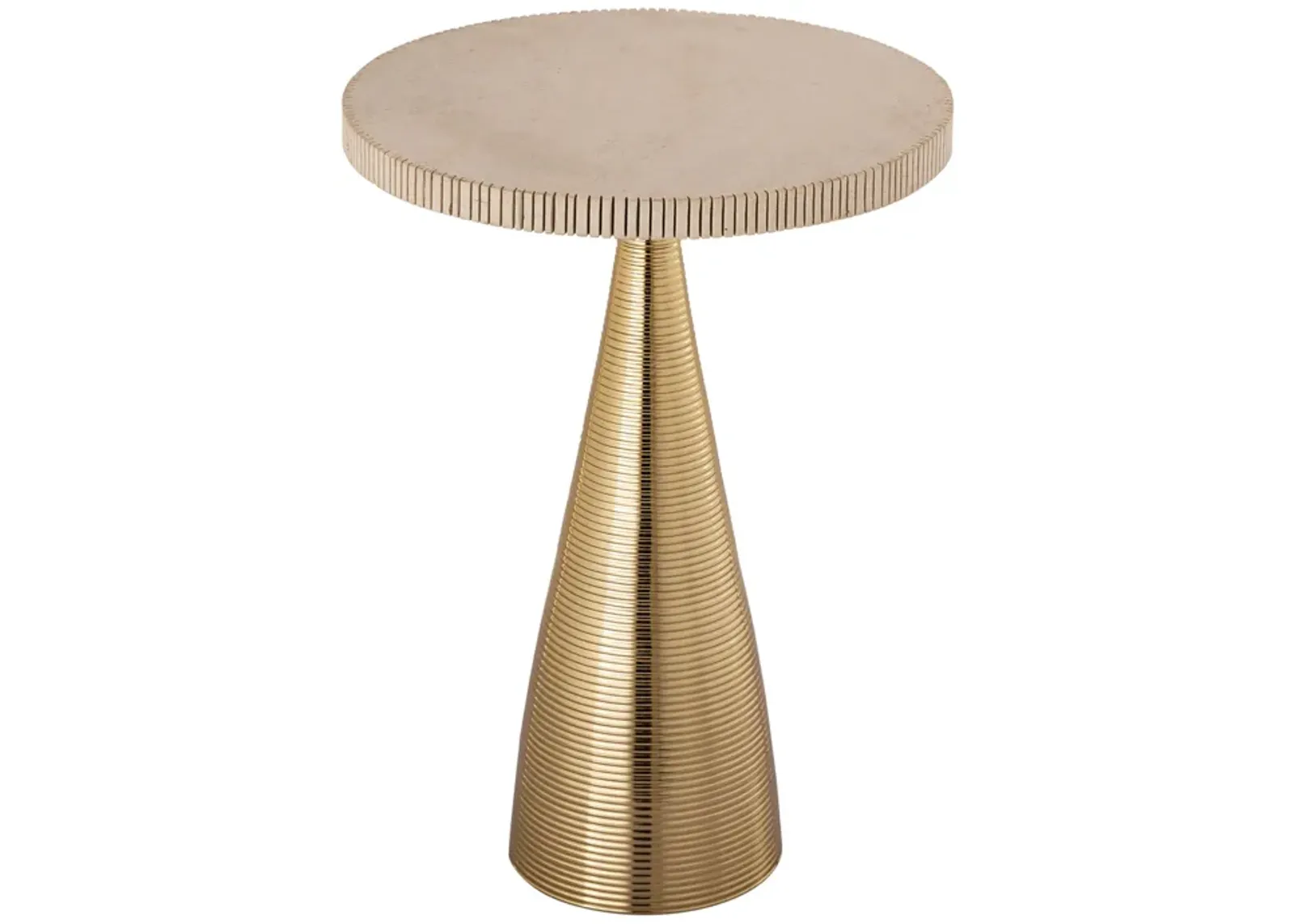 Celeste Ribbed Side Table