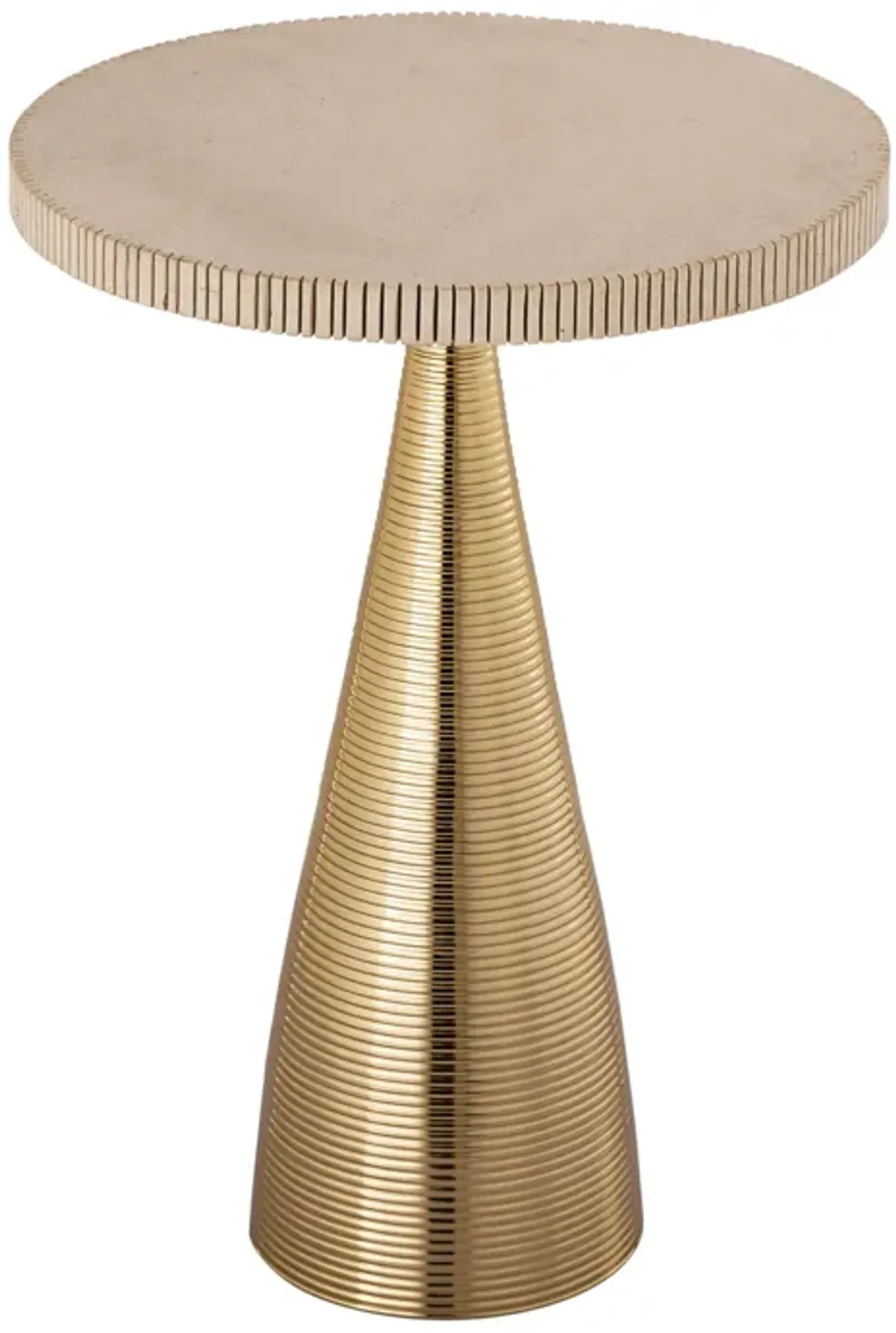 Celeste Ribbed Side Table