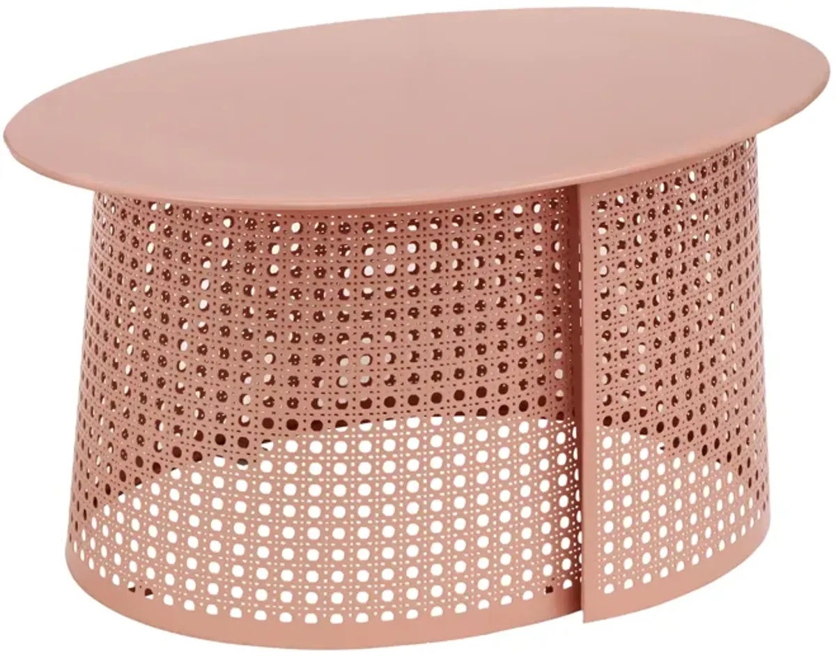 Pesky Coral Pink Coffee Table