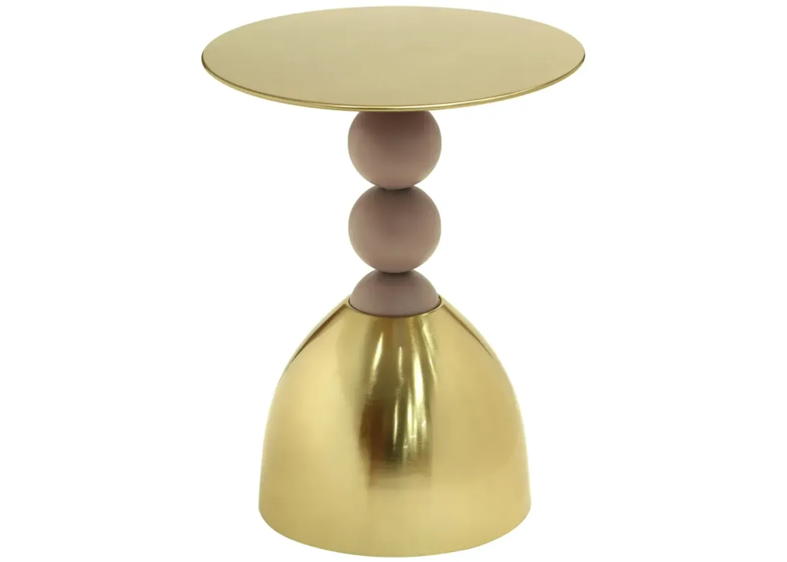 Daleyza Gold Side Table