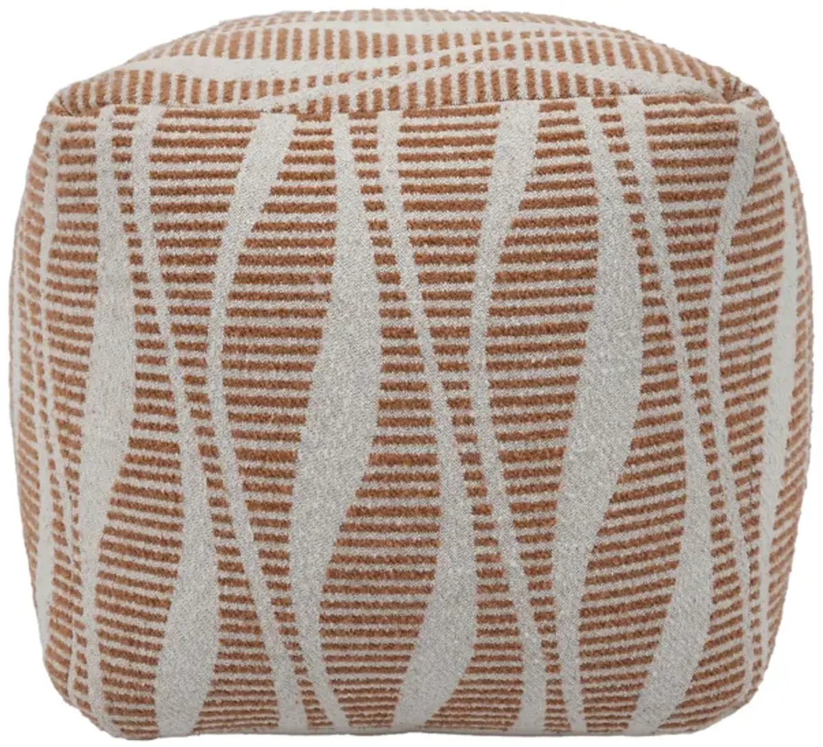 Ember Woven Pouf