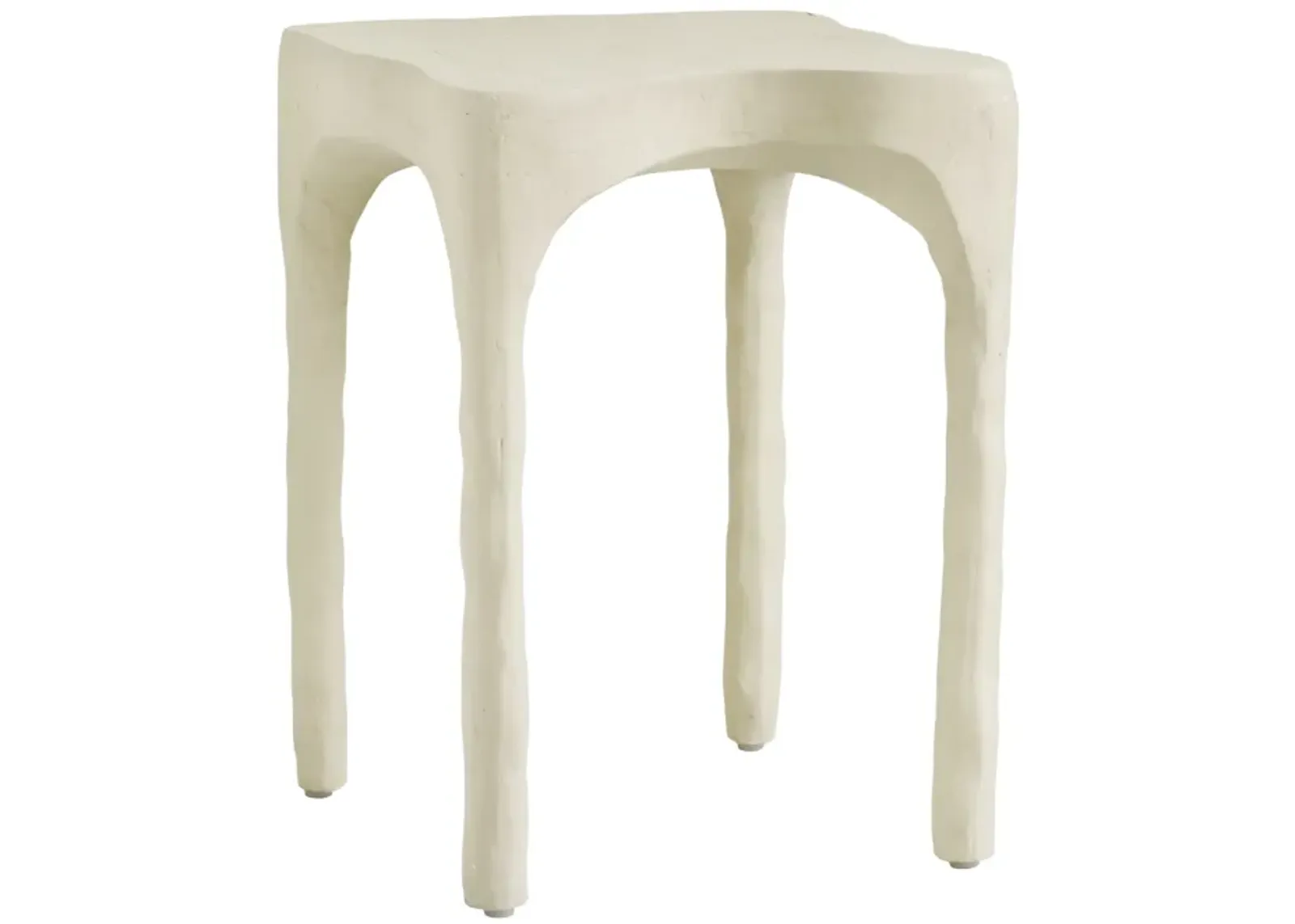 Skully Cream Textured Side Table