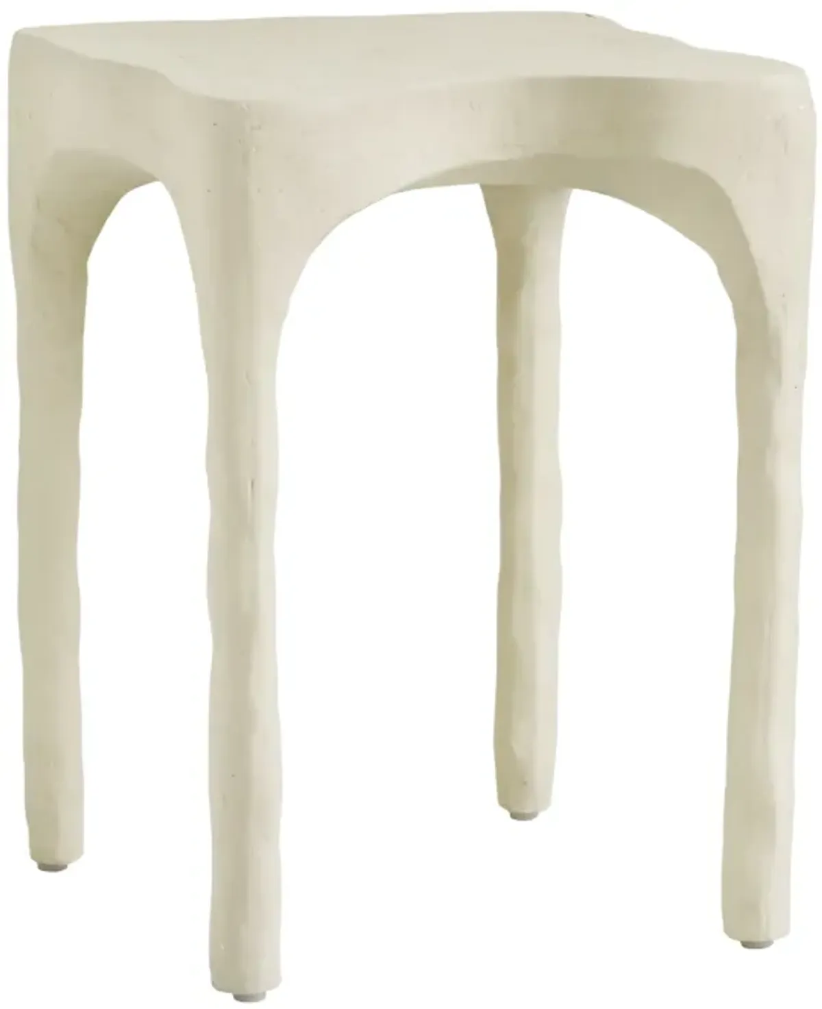 Skully Cream Textured Side Table