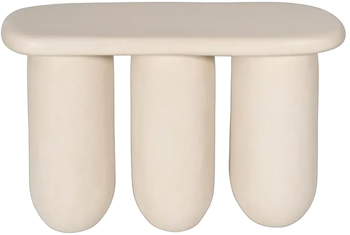 Rahul Cream Console Table