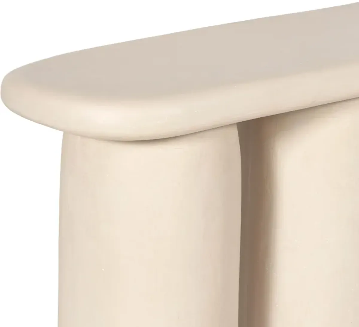 Rahul Cream Console Table