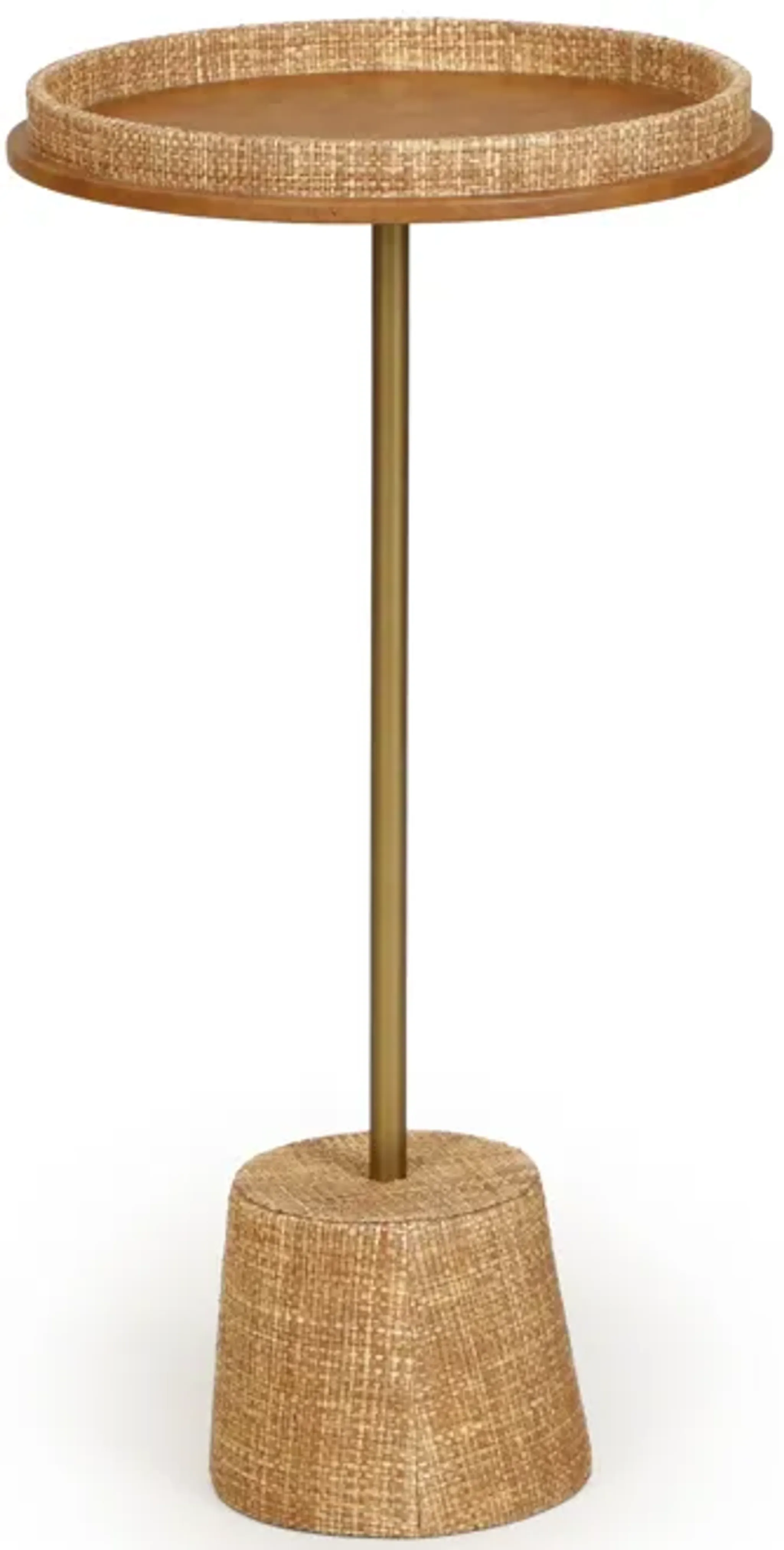Saddle Natural Raffia Hospitality Grade Side Table Tov Furniture ...