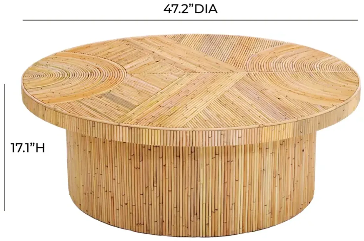 Acadia Rattan Coffee Table