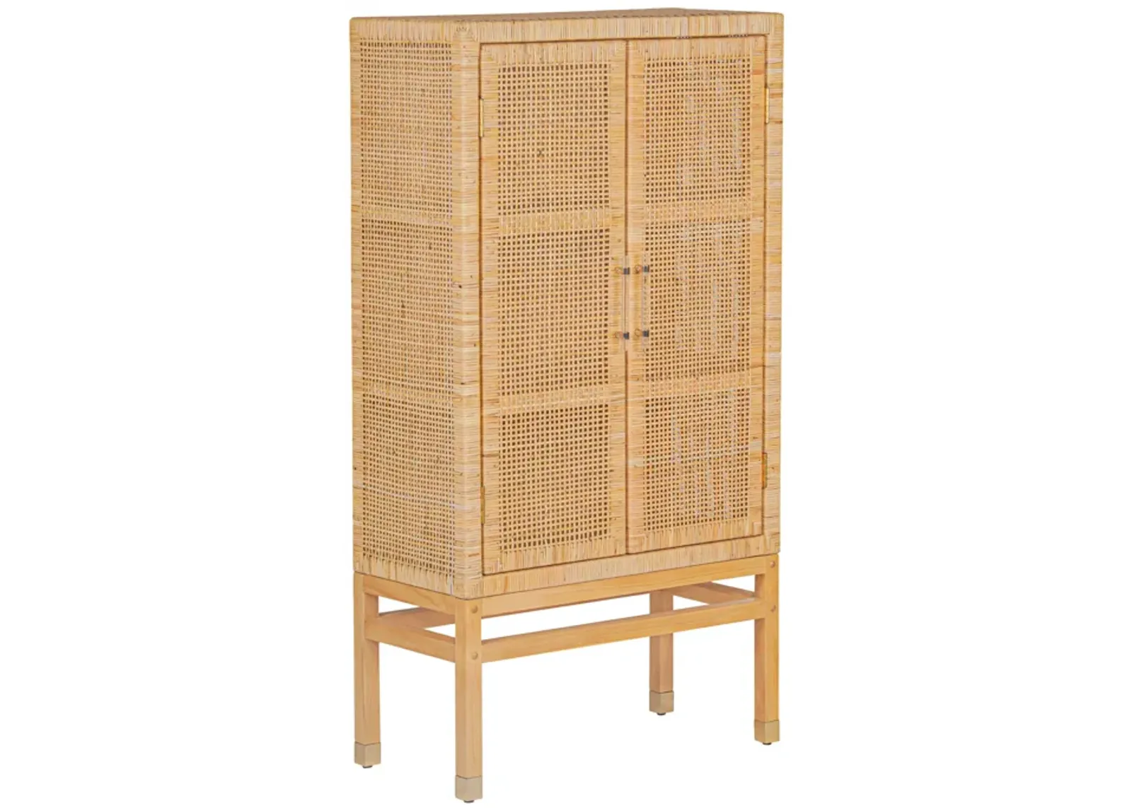 Amara Natural Woven Rattan Cabinet