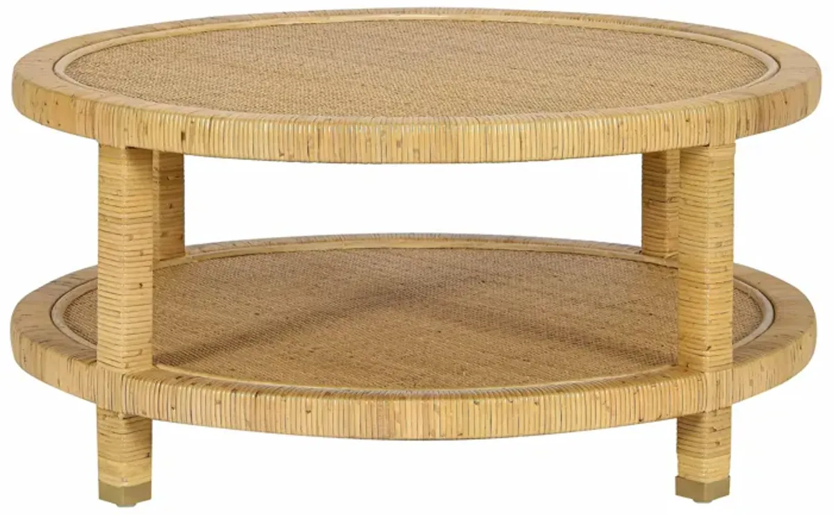 Amara Natural Rattan Coffee Table