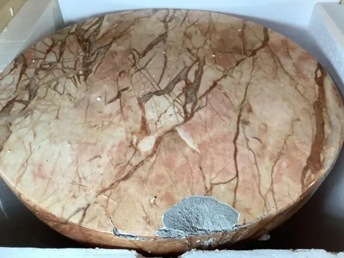 Rue Sunset Marble Side Table