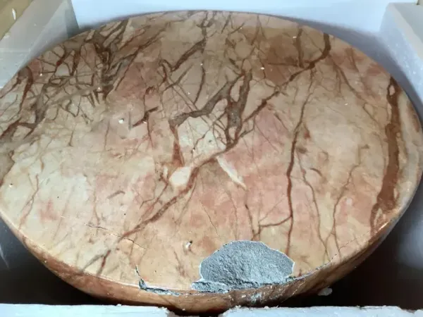 Rue Sunset Marble Side Table