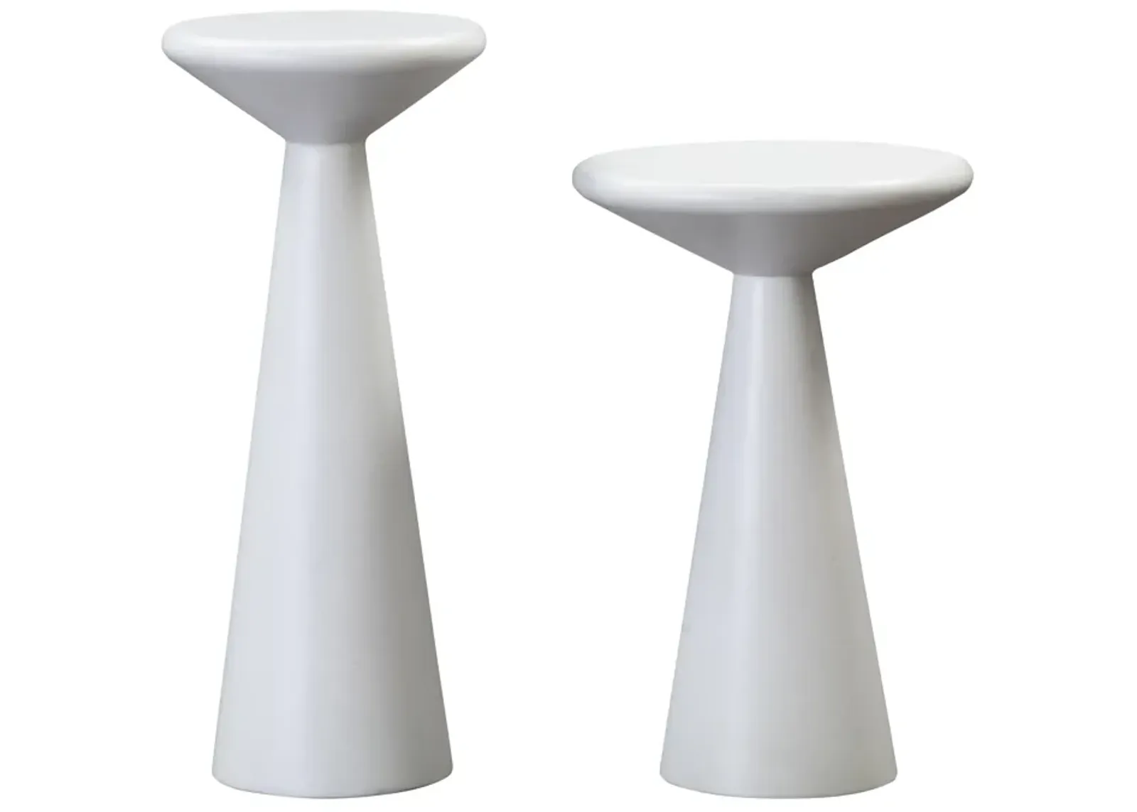 Gianna Concrete Accent Tables - Set of 2