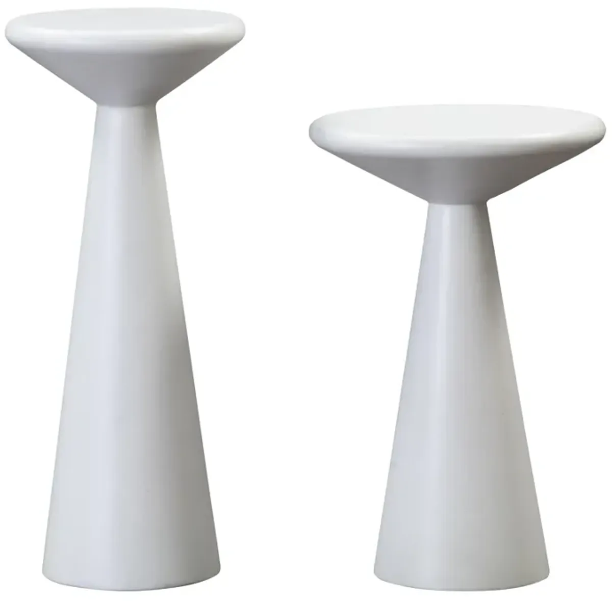 Gianna Concrete Accent Tables - Set of 2