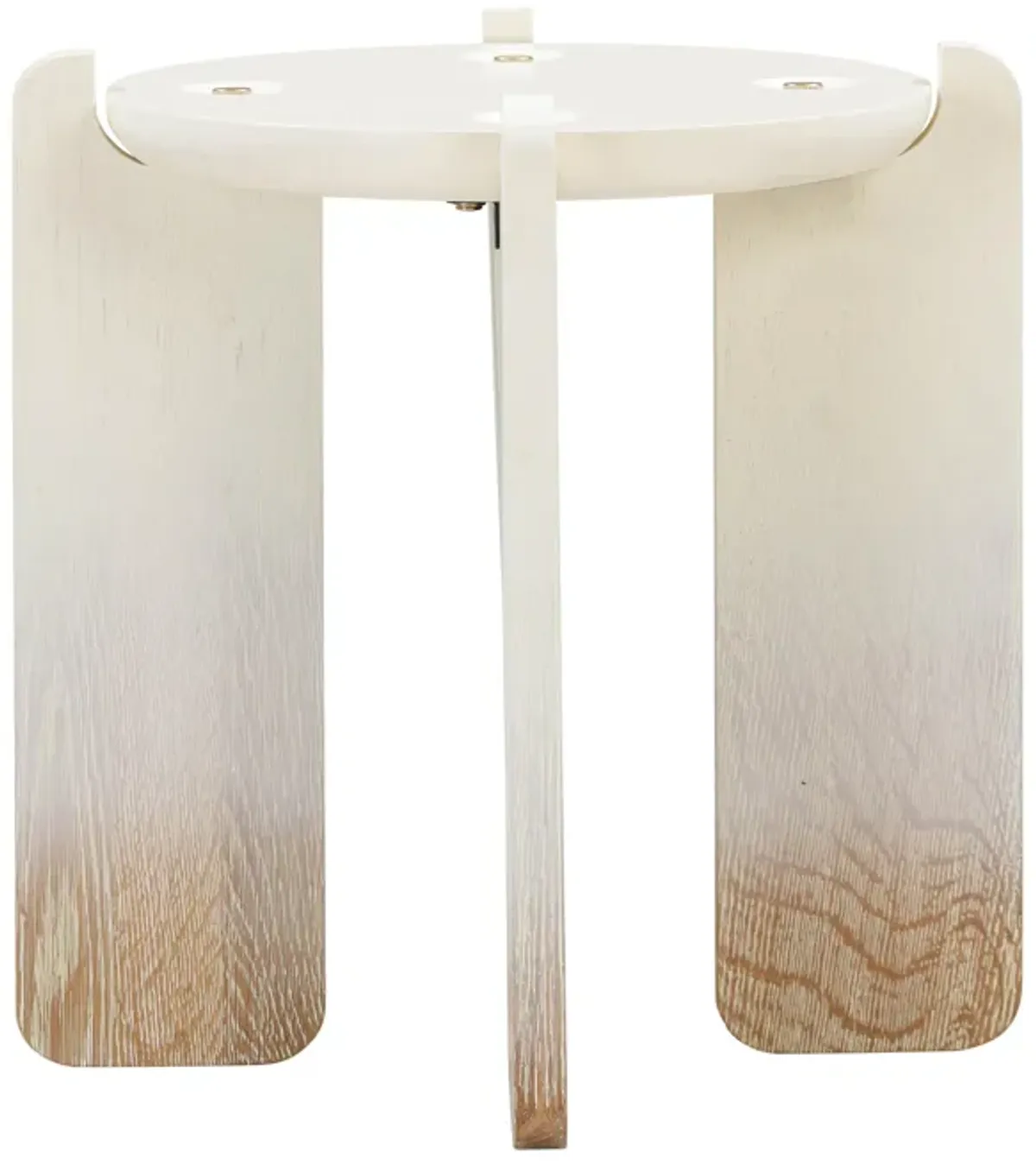 Gloria Cream Oak Side Table